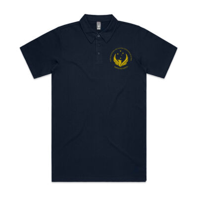 Unisex Gold Akrites Logo Polo Thumbnail